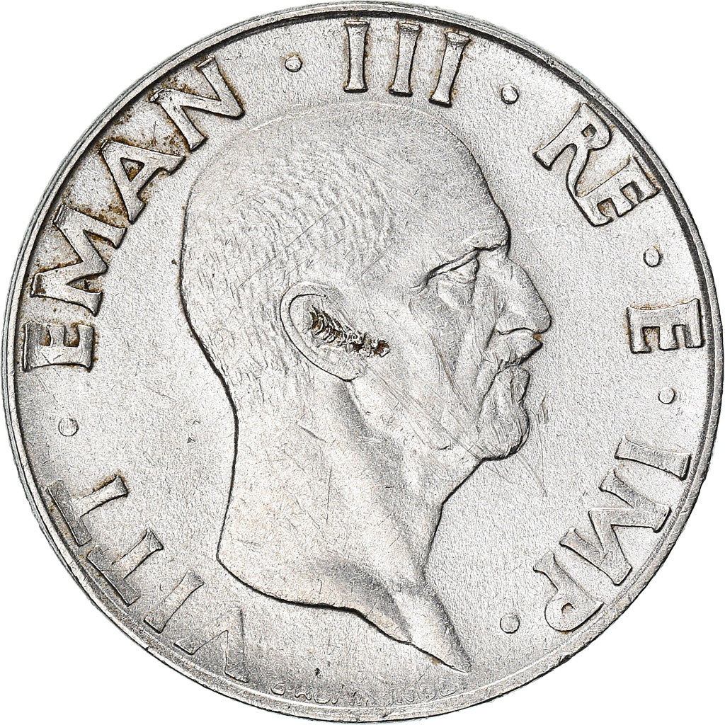 Münze, Italien, Vittorio Emanuele III, 50 Centesimi, 1940, Rome, VZ, Stainless