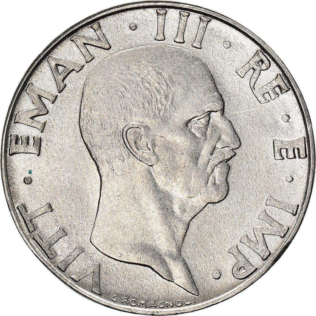 Moneta, Italia, Vittorio Emanuele III, 50 Centesimi, 1941, Rome, MB+, Acciaio
