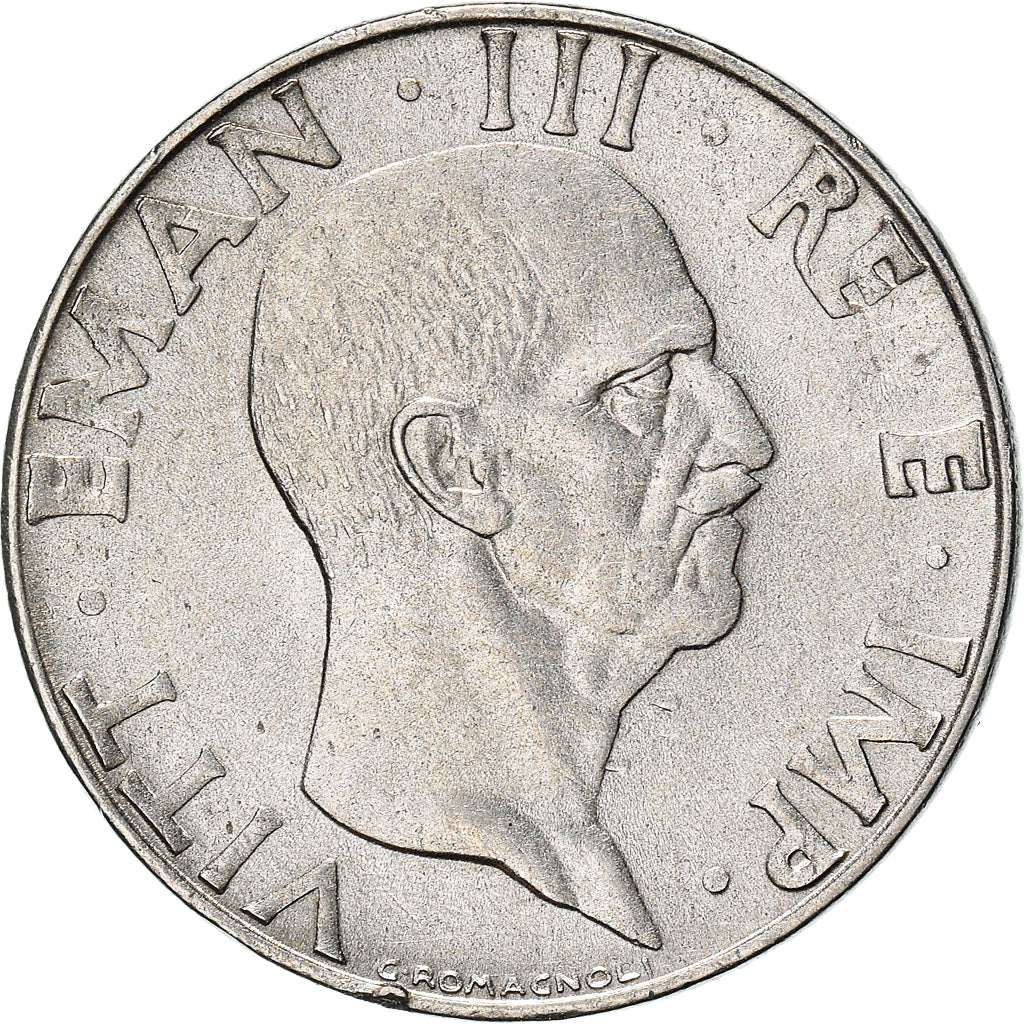 Moneta, Italia, Vittorio Emanuele III, 50 Centesimi, 1942, Rome, BB, Acciaio