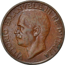 Coin, Italy, Vittorio Emanuele III, 10 Centesimi, 1935, Rome, VF(20-25), Bronze