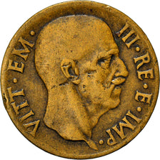 Coin, Italy, Vittorio Emanuele III, 5 Centesimi, 1939, Rome, AU(50-53)