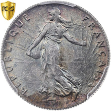 France, 50 Centimes, Semeuse, 1901, Paris, Silver, PCGS, MS64, Gadoury:420