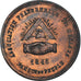 Coin, France, Banque du Peuple, Franc, 1848, ESSAI, MS(60-62), Copper