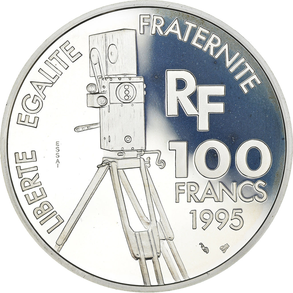 France, 100 Francs, 1995, Paris, Alfred Hitchcock, KM:1088