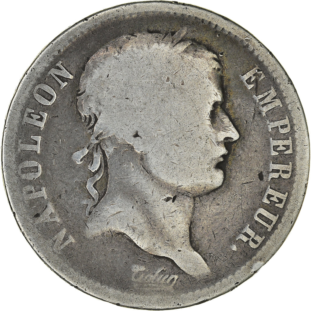 Munten, Frankrijk, Napoléon I, 2 Francs, 1809, Marseille, FR, Zilver, KM:693.11