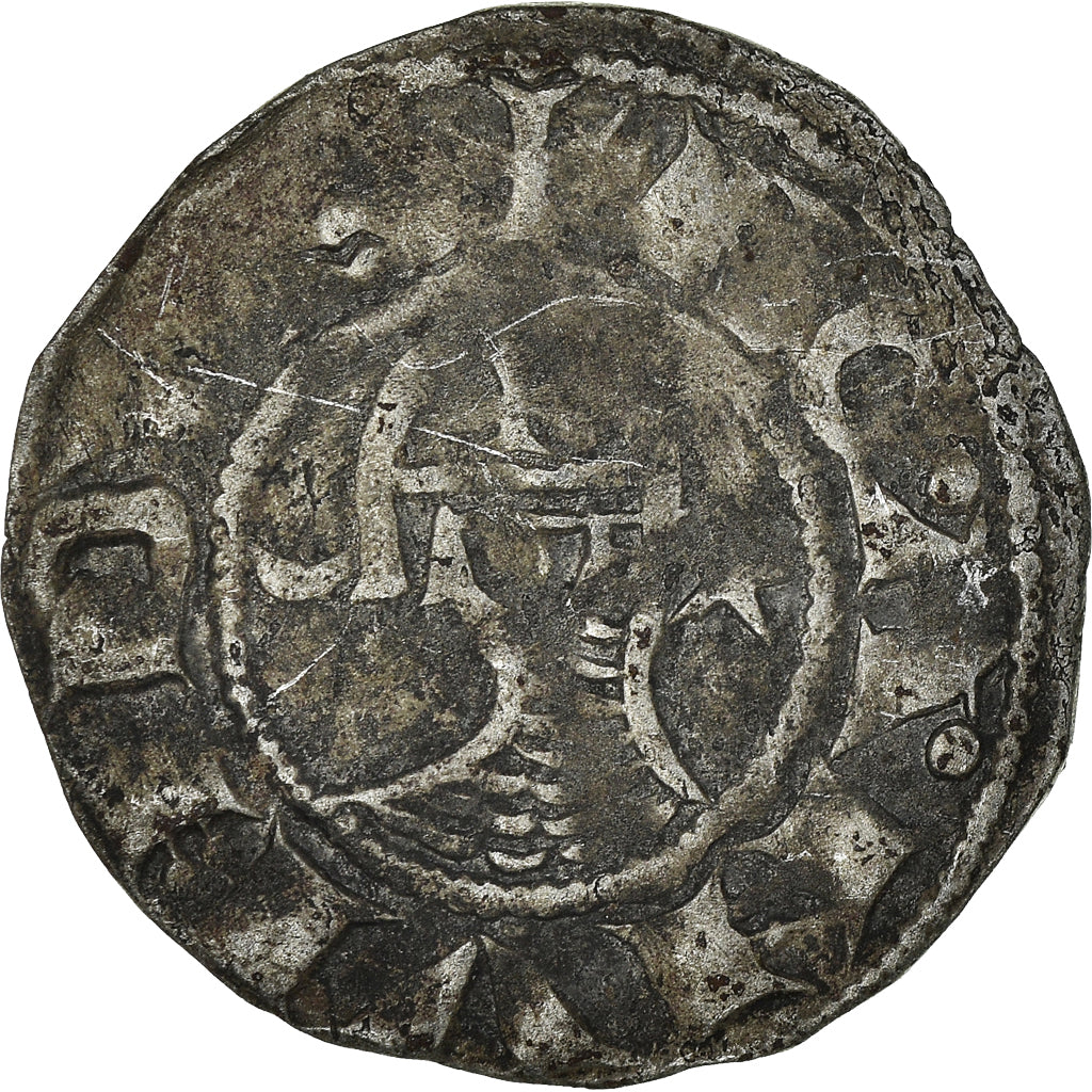 Munten, Turkije, Crusader States, Bohemund III, Denier, 1163-1201, Antioch, ZF+