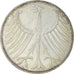 Monnaie, République fédérale allemande, 5 Mark, 1972, Karlsruhe, SUP, Argent