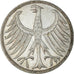 Moneta, GERMANIA - REPUBBLICA FEDERALE, 5 Mark, 1970, Karlsruhe, BB+, Argento