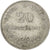 Münze, Italien, Vittorio Emanuele II, 20 Centesimi, 1863, Milan, SS, Silber