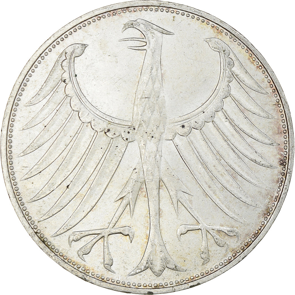 Monnaie, République fédérale allemande, 5 Mark, 1974, Karlsruhe, SUP+
