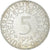 Monnaie, République fédérale allemande, 5 Mark, 1974, Karlsruhe, SUP+
