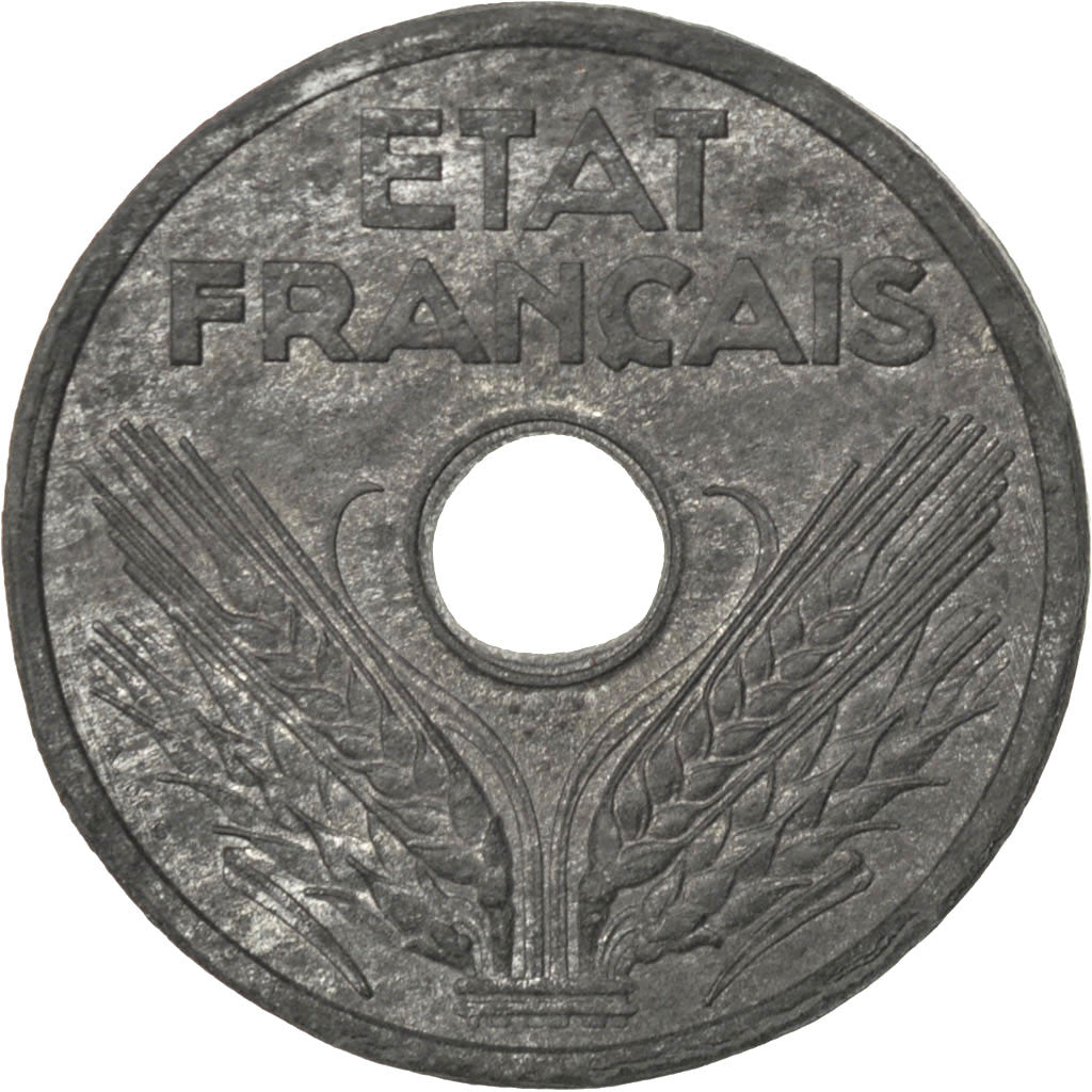 Monnaie, France, 20 Centimes, 1941, SUP, Zinc, KM:PE307, Gadoury:52.EP