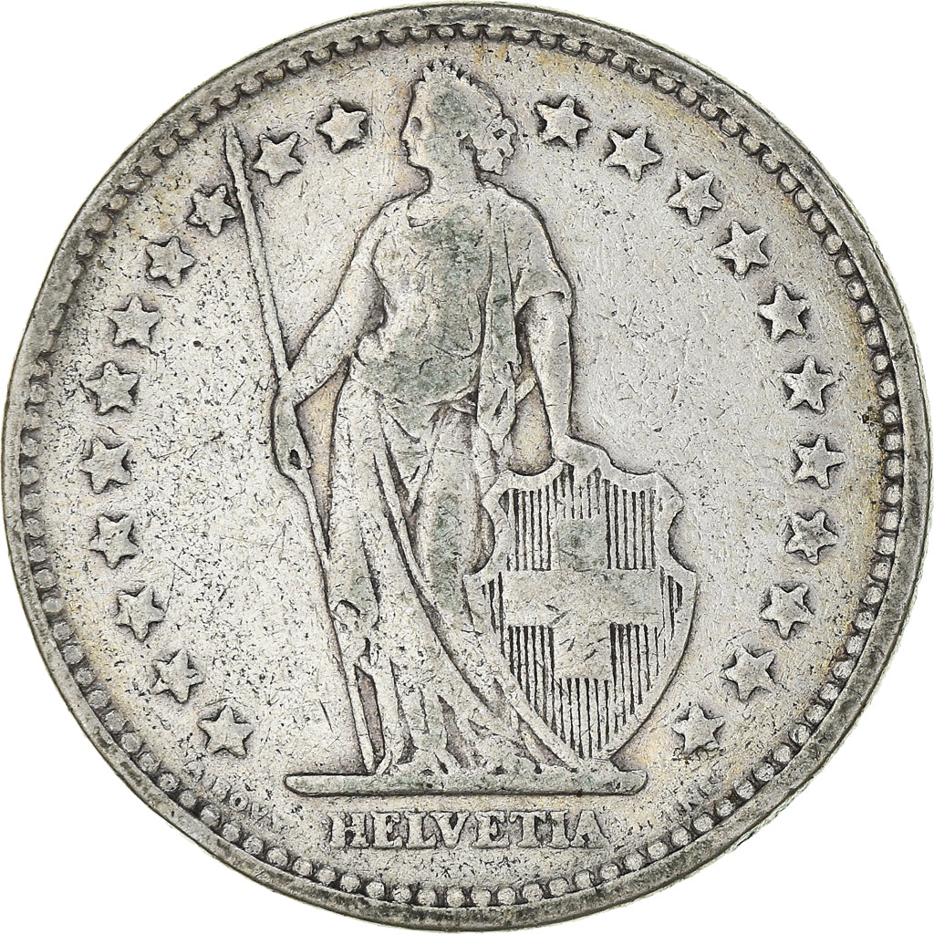Monnaie, Suisse, 2 Francs, 1920, Bern, TB+, Argent, KM:21