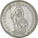 Monnaie, Suisse, 2 Francs, 1920, Bern, TB+, Argent, KM:21
