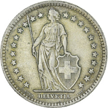 Coin, Switzerland, 2 Francs, 1963, Bern, AU(55-58), Silver, KM:21