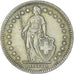 Coin, Switzerland, 2 Francs, 1963, Bern, AU(55-58), Silver, KM:21