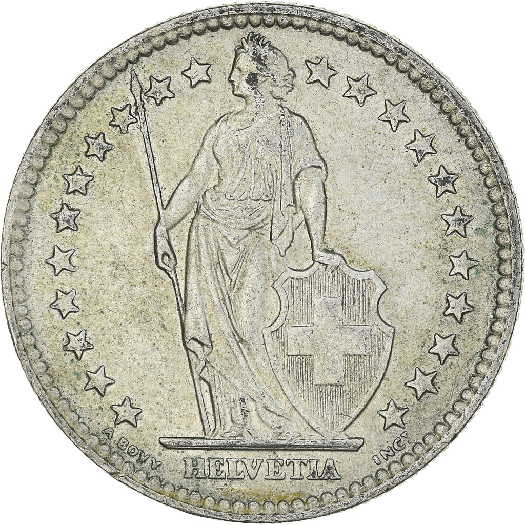 Monnaie, Suisse, 2 Francs, 1963, Bern, SUP+, Argent, KM:21