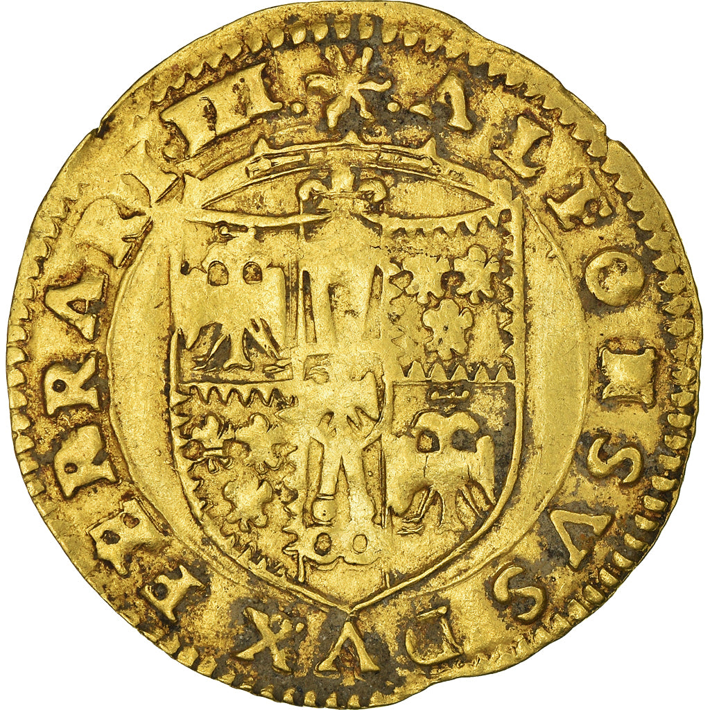 Coin, ITALIAN STATES, Alphonse d'Este, Scudo d'Oro, 1505-1534, Ferrara
