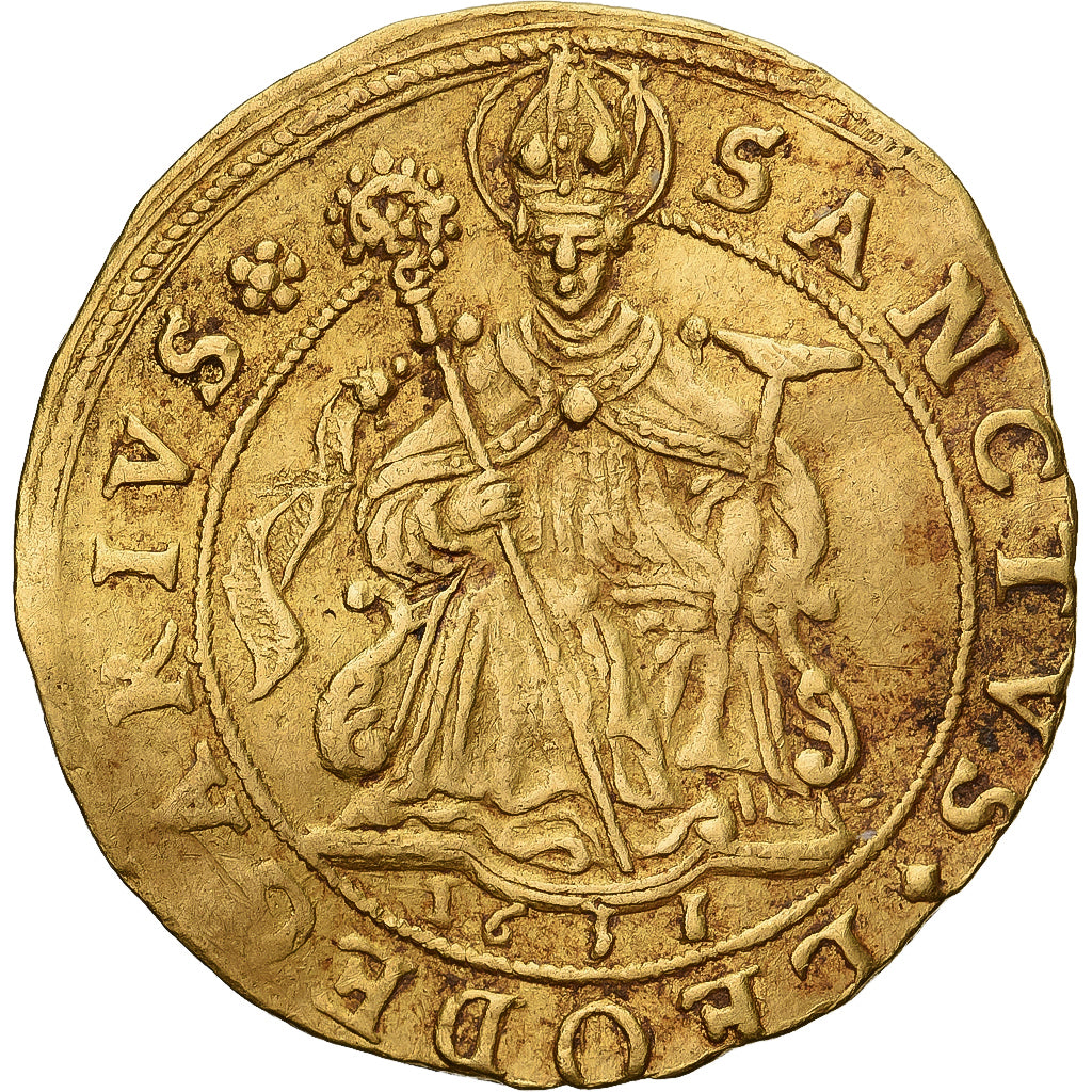 Abbeys of Murbach and Lüders, Leopold Wilhelm, Ducat, 1635 (?), Guebwiller (?)