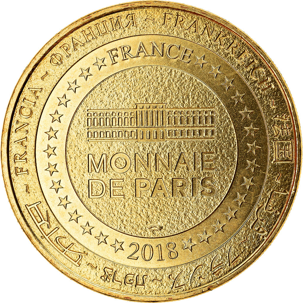 France, Jeton, Saint-Jean-de-Luz - Croix Basque, 2018, MDP, SPL, Cupro-nickel