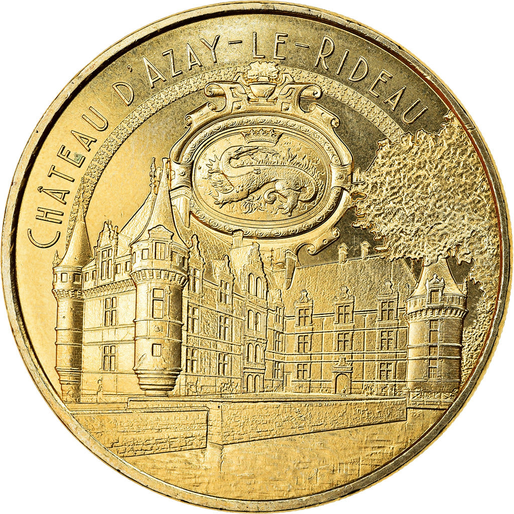 France, Token, Azay-le-Rideau - Le château n°3, 2019, MDP, MS(63)