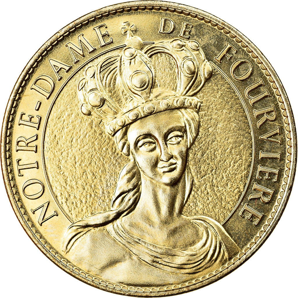 France, Token, Lyon - Basilique de Fourvière - Notre-Dame de Fourvière, Arthus
