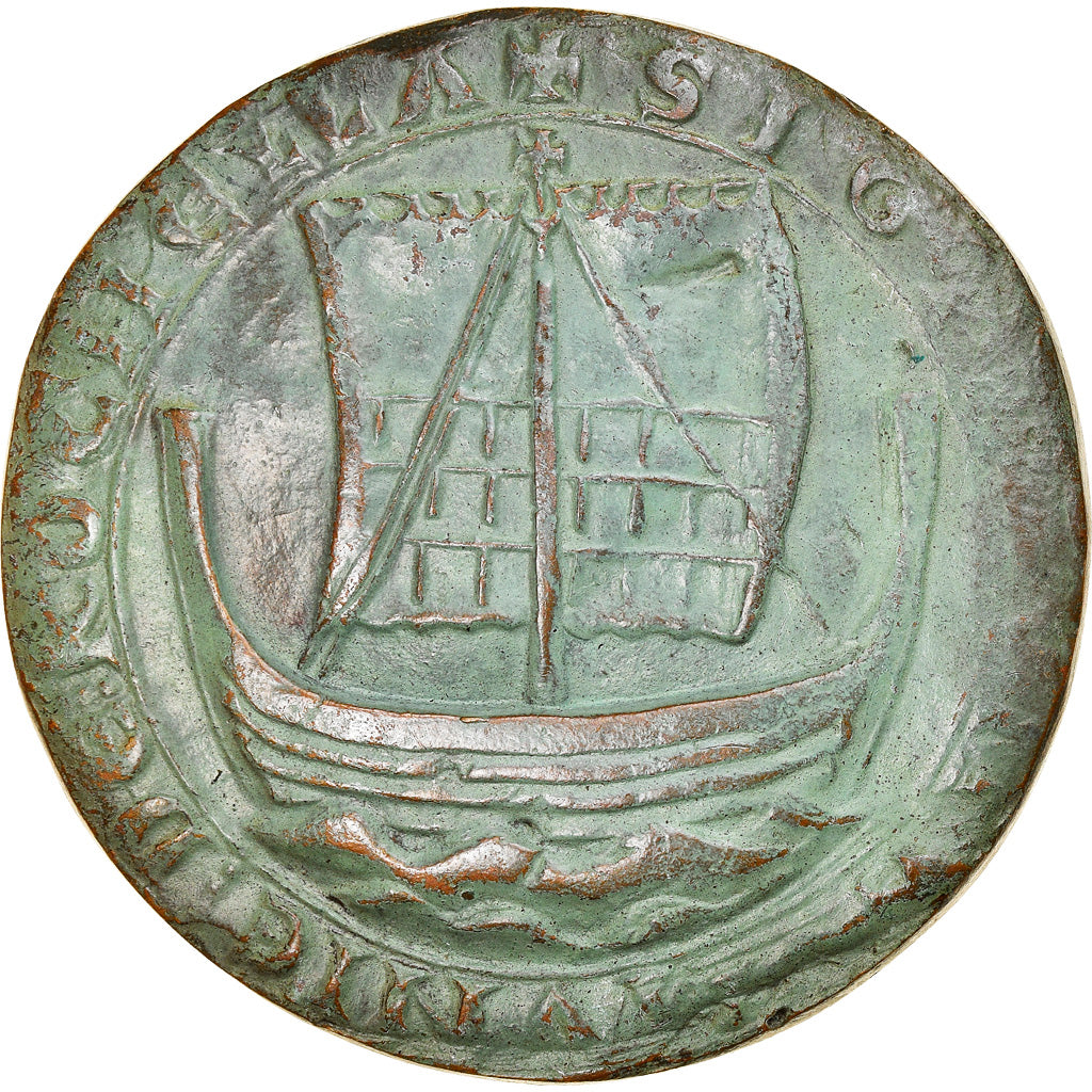 Francia, medaglia, Reproduction, Sceau Médiéval La Rochelle, History, 1972