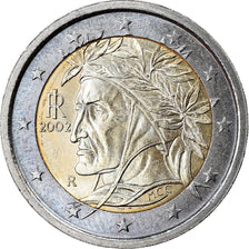 Italy, 2 Euro, 2002, MS(63), Bi-Metallic, KM:217