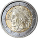 Italy, 2 Euro, 2002, MS(63), Bi-Metallic, KM:217