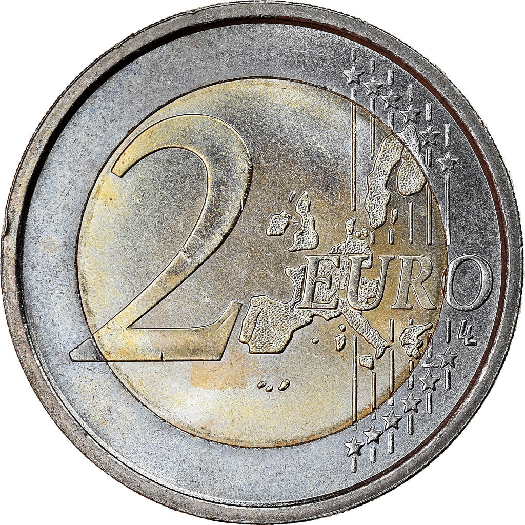 Italy, 2 Euro, 2002, MS(63), Bi-Metallic, KM:217