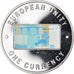 Coin, Zambia, 1000 Kwacha, 1999, British Royal Mint, MS(63), Silver plated