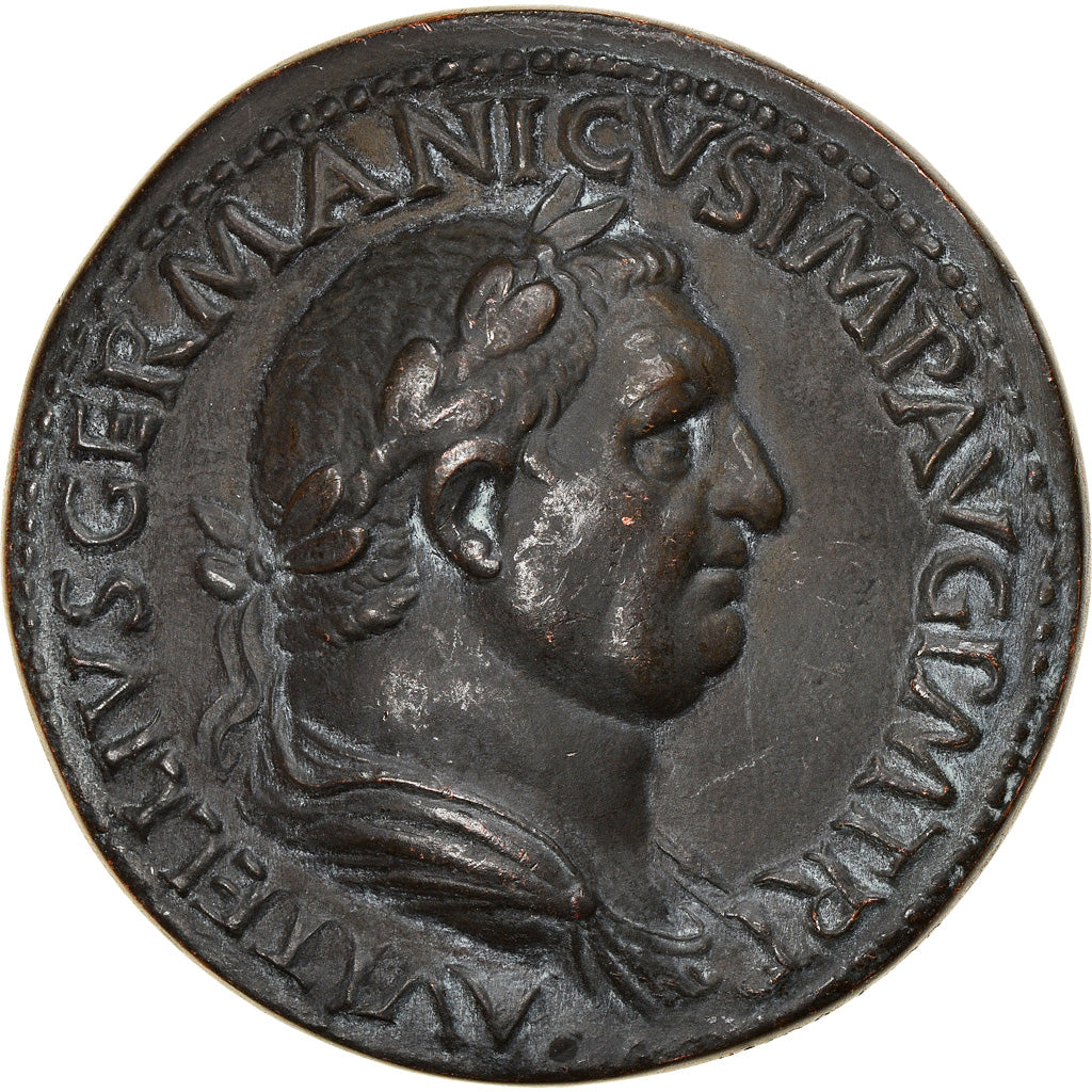 France, Médaille, Reproduction As, Vitellius, History, 1973, TTB+, Cuivre