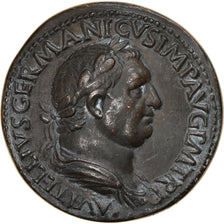 France, Médaille, Reproduction As, Vitellius, History, 1973, TTB+, Cuivre