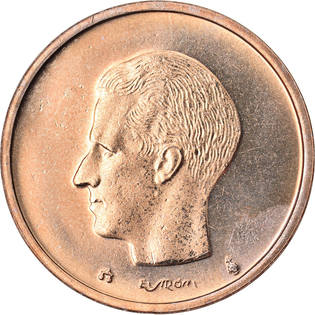 Coin, Belgium, 20 Francs, 20 Frank, 1990, MS(65-70), Nickel-Bronze, KM:160