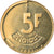 Moneta, Belgia, 5 Francs, 5 Frank, 1991, MS(65-70), Mosiądz lub
