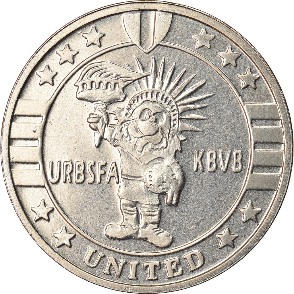 Belgique, Jeton, Coupe du Monde 1994 aux USA, 1994, FDC, Cupro-nickel