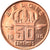 Moneta, Belgia, Baudouin I, 50 Centimes, 1995, MS(65-70), Bronze, KM:149.1