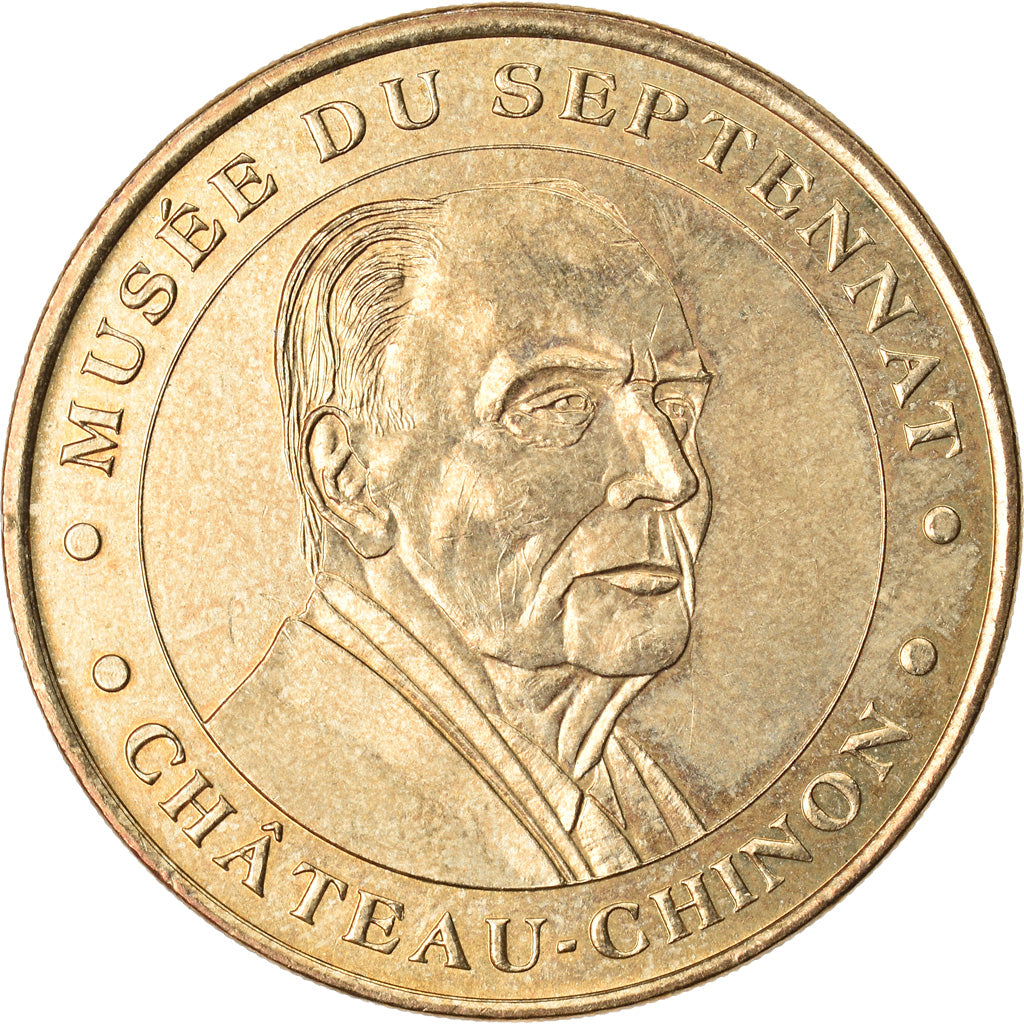 Francia, Token, Touristic token, Chateau Chinon- Musée du Septennat n°1, 2002