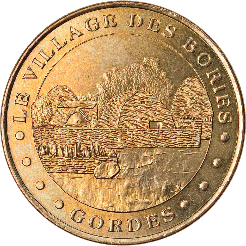 France, Jeton, Jeton Touristique, Gordes - Les bories, 2002, MDP, TTB