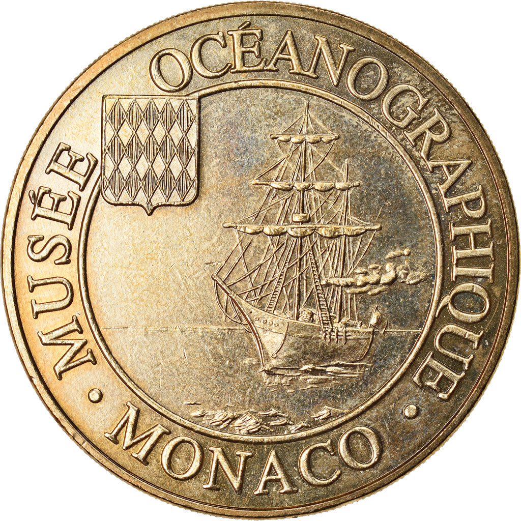 Francia, Token, Touristic token, Monaco - Musée océanographique n°1, 2004