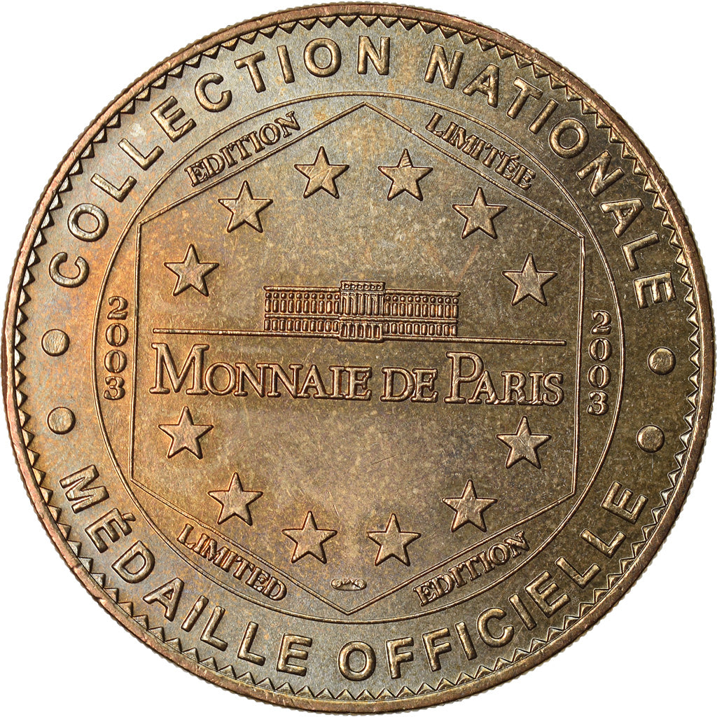 Francia, Token, Touristic token, Biarritz - le Rocher de la Vierge, 2003, MDP