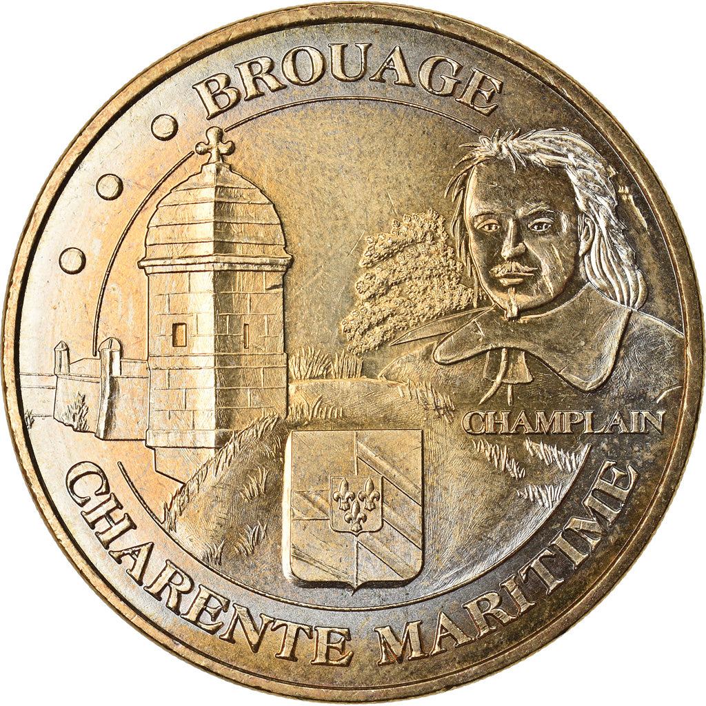 Francja, Token, Żeton turystyczny, Hiers-Brouage - Citadelle de Brouages, 2008