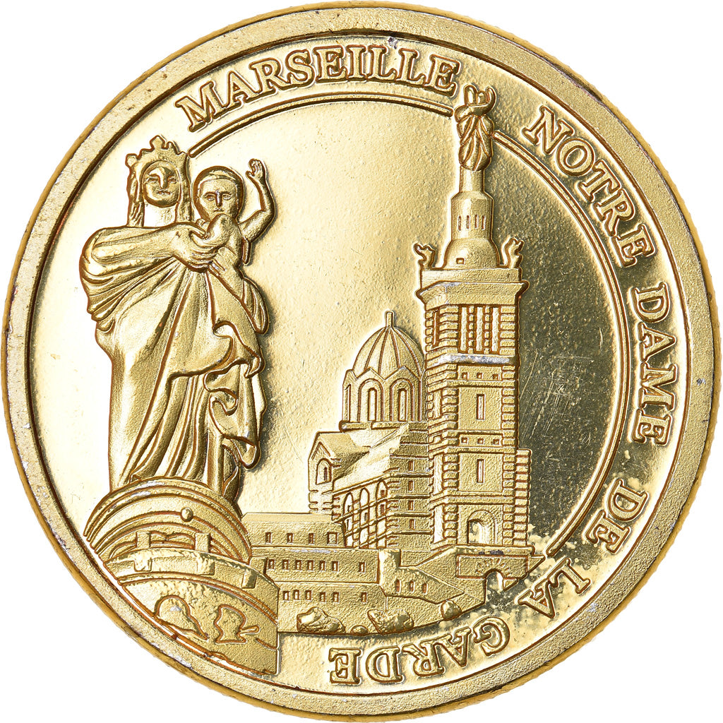France, Token, Touristic token, 13/ Notre-Dame de la Garde, Marseille, Souvenirs