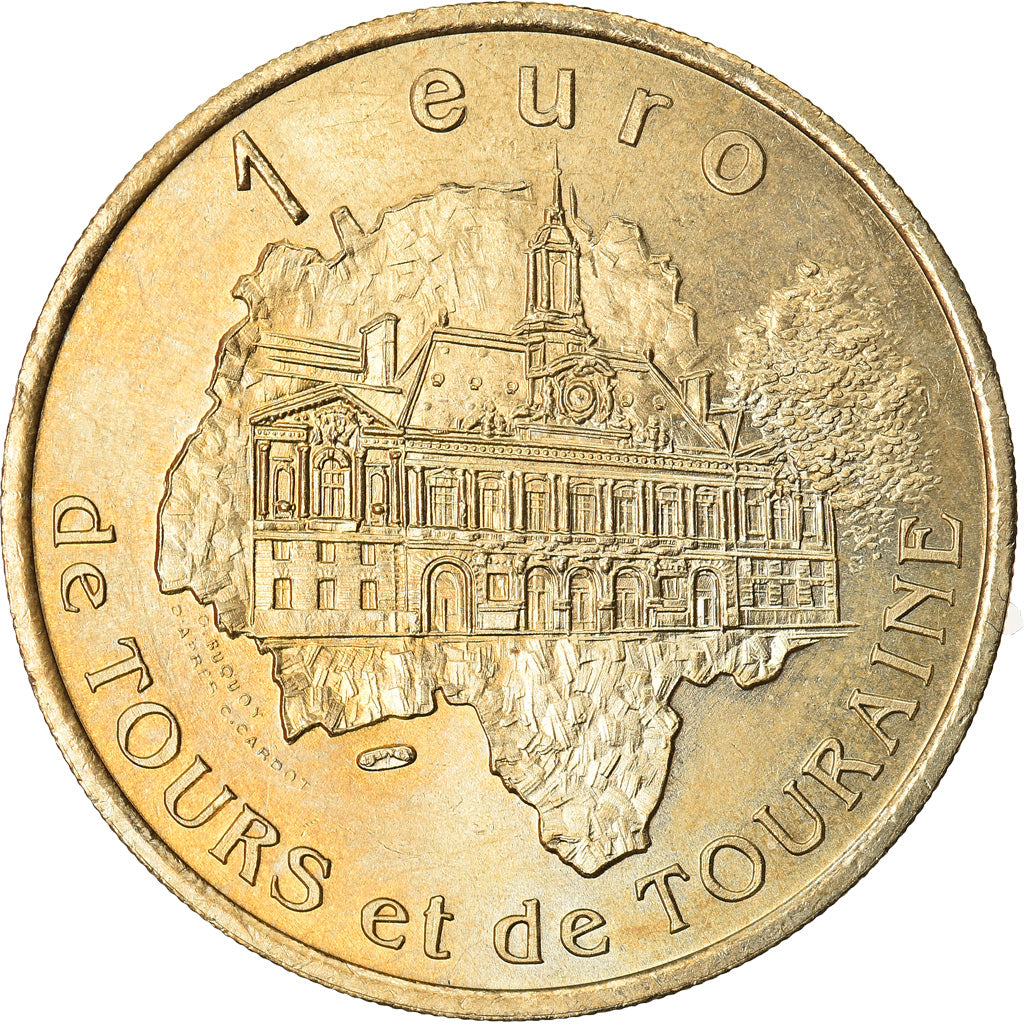 France, Euro, Euro des Villes, 1997, Château-Renault, SUP