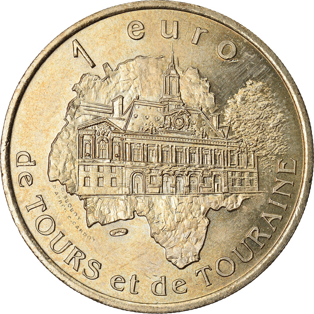 Francja, Euro, Euro des Villes, 1997, Bléré, AU(55-58), ND