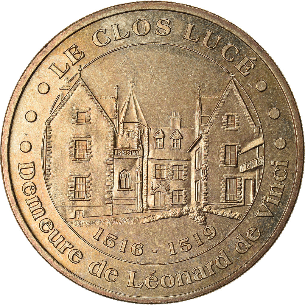 Francia, Token, Touristic token, Amboise - Le Clos Lucé - Léonard de Vinci