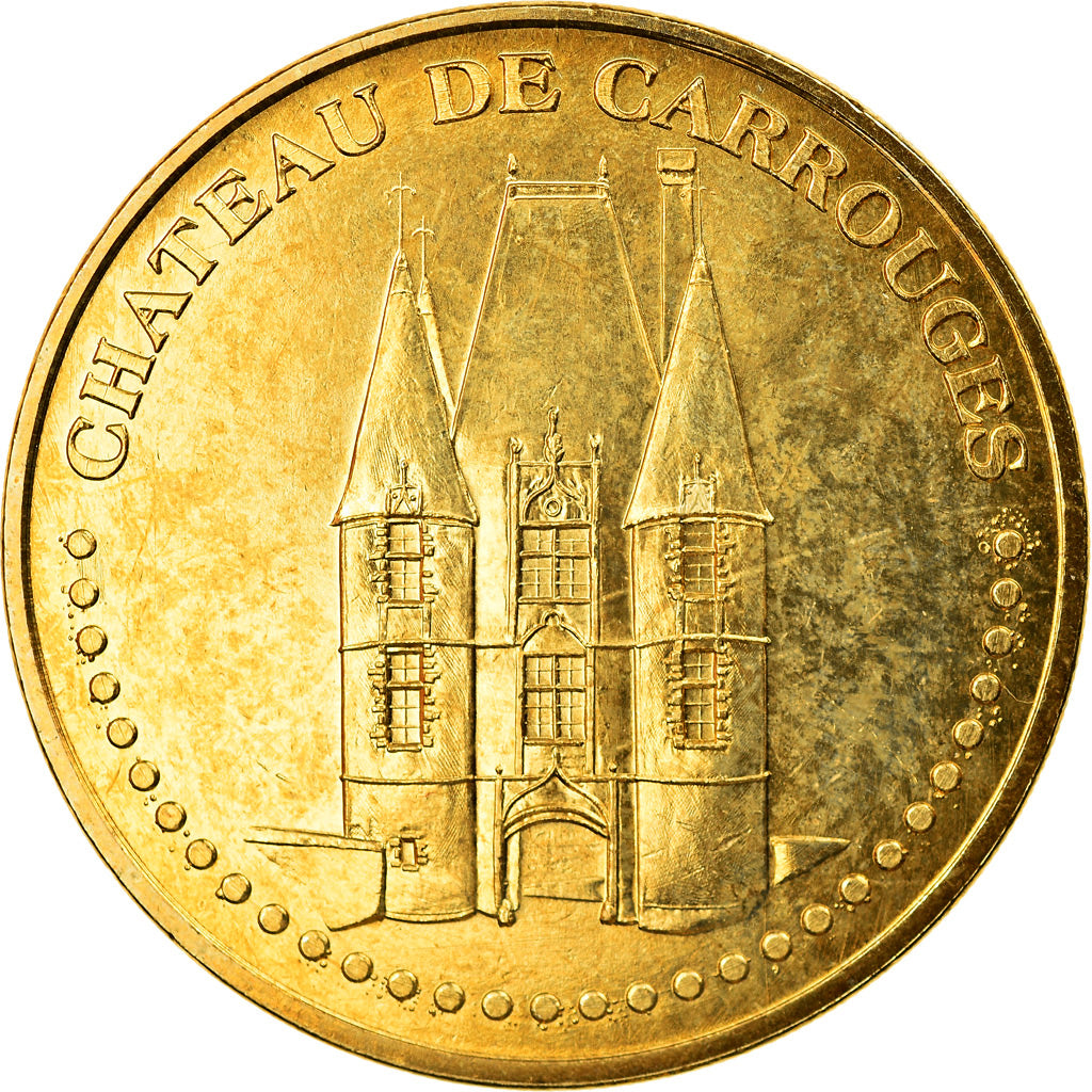 Francia, Token, Touristic token, Carrouges - Château, Arts & Culture, 2007