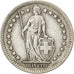 Coin, Switzerland, Franc, 1944, Bern, EF(40-45), Silver, KM:24