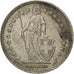Coin, Switzerland, Franc, 1945, Bern, EF(40-45), Silver, KM:24