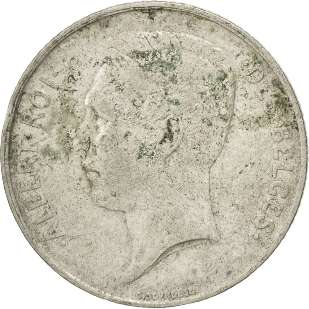 Coin, Belgium, Franc, 1911, EF(40-45), Silver, KM:72